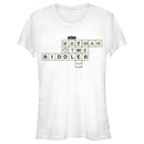 Junior's The Batman Riddler Crossword Puzzle T-Shirt