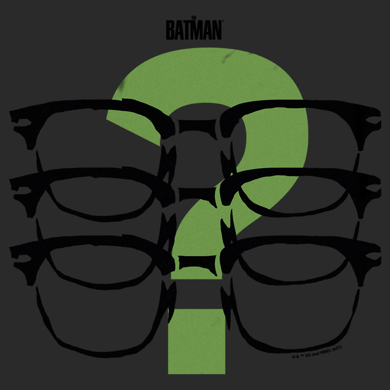 Men's The Batman Riddler Glasses T-Shirt