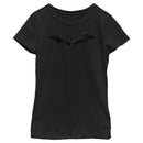 Girl's The Batman Black Armor Batarang T-Shirt