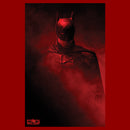 Women's The Batman Red Shadow Poster T-Shirt