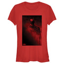 Junior's The Batman Red Shadow Poster T-Shirt