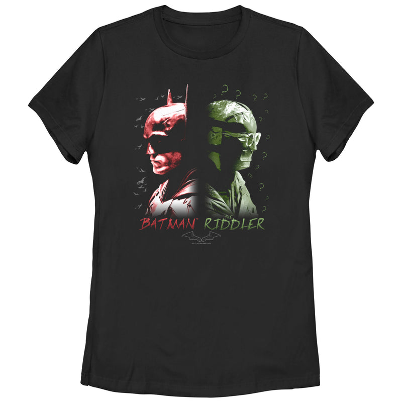 Women's The Batman Riddler Back to Back T-Shirt