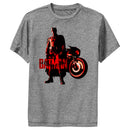 Boy's The Batman Red Batcycle Performance Tee