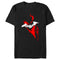 Men's The Batman Artistic Red & White Graffiti T-Shirt