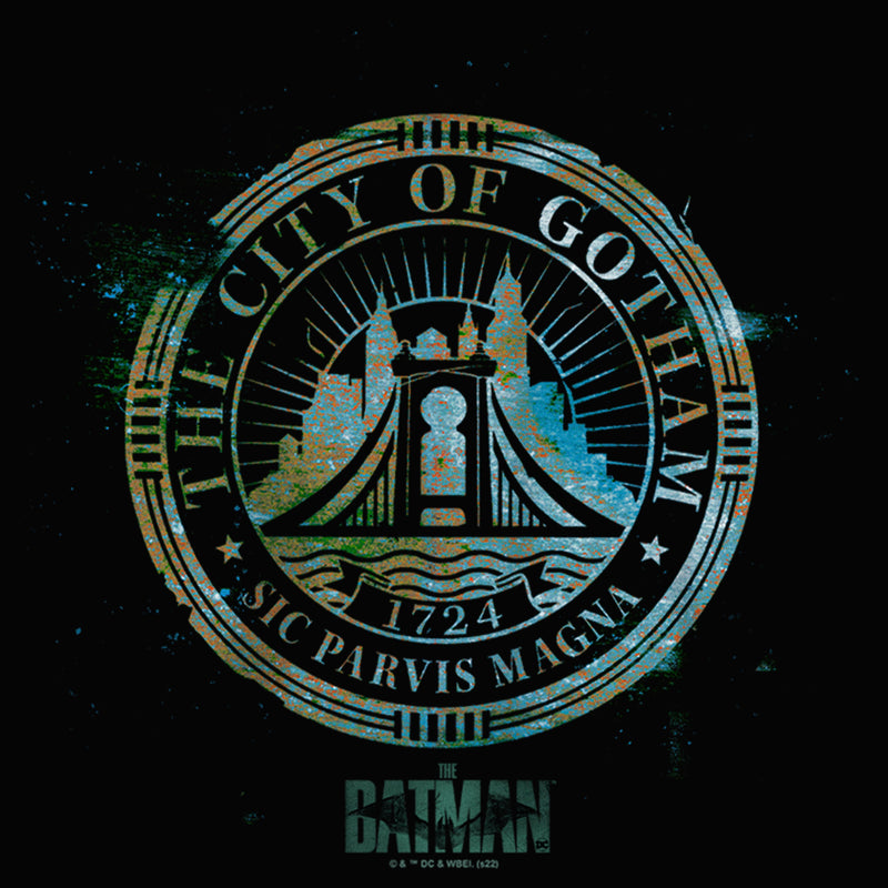 Junior's The Batman City of Gotham Racerback Tank Top