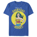 Men's Wonder Woman Moms Are Everyday Heroes T-Shirt