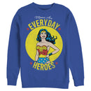 Men's Wonder Woman Moms Are Everyday Heroes Sweatshirt