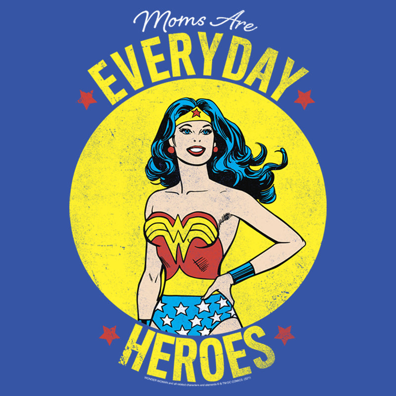 Men's Wonder Woman Moms Are Everyday Heroes Sweatshirt