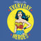 Women's Wonder Woman Moms Are Everyday Heroes Racerback Tank Top