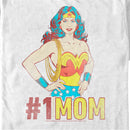 Men's Wonder Woman Number One Mom T-Shirt