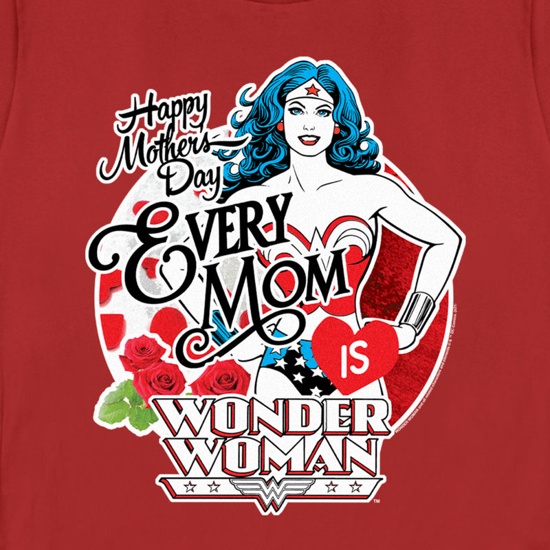 Women's Wonder Woman Every Mom is Wonder Woman T-Shirt