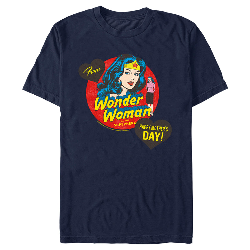 Men's Wonder Woman To a Real Superhero T-Shirt