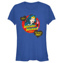 Junior's Wonder Woman To a Real Superhero T-Shirt