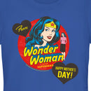 Junior's Wonder Woman To a Real Superhero T-Shirt