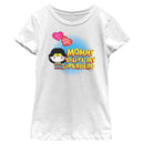 Girl's Wonder Woman Mommy Superhero T-Shirt