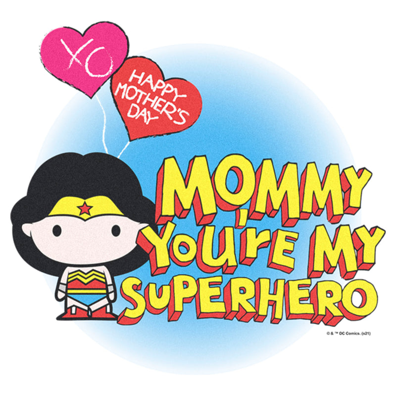 Boy's Wonder Woman Mommy Superhero T-Shirt