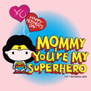Infant's Wonder Woman Superhero Mommy Onesie