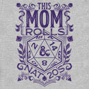 Women's Dungeons & Dragons Mother's Day This Mom Rolls T-Shirt