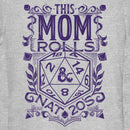 Junior's Dungeons & Dragons Mother's Day This Mom Rolls T-Shirt
