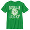 Boy's Dungeons & Dragons St. Patrick's Day Naturally Lucky Dice T-Shirt