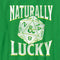 Boy's Dungeons & Dragons St. Patrick's Day Naturally Lucky Dice T-Shirt
