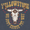 Women's Yellowstone Cow Skull We Don't Choose The Way Racerback Tank Top