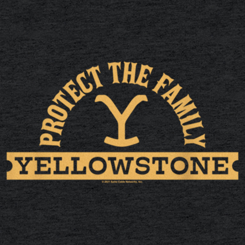 Women's Yellowstone Protect The Family Racerback Tank Top