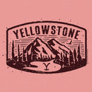Junior's Yellowstone Brown Dutton Ranch Montana Landscape Scenery Sweatshirt