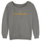 Junior's Yellowstone White Dutton Ranch Brand Logo Sweatshirt