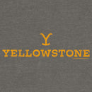 Junior's Yellowstone White Dutton Ranch Brand Logo Sweatshirt