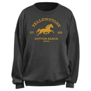 Junior's Yellowstone Dutton Ranch Horse Logo Est. 1886 Sweatshirt