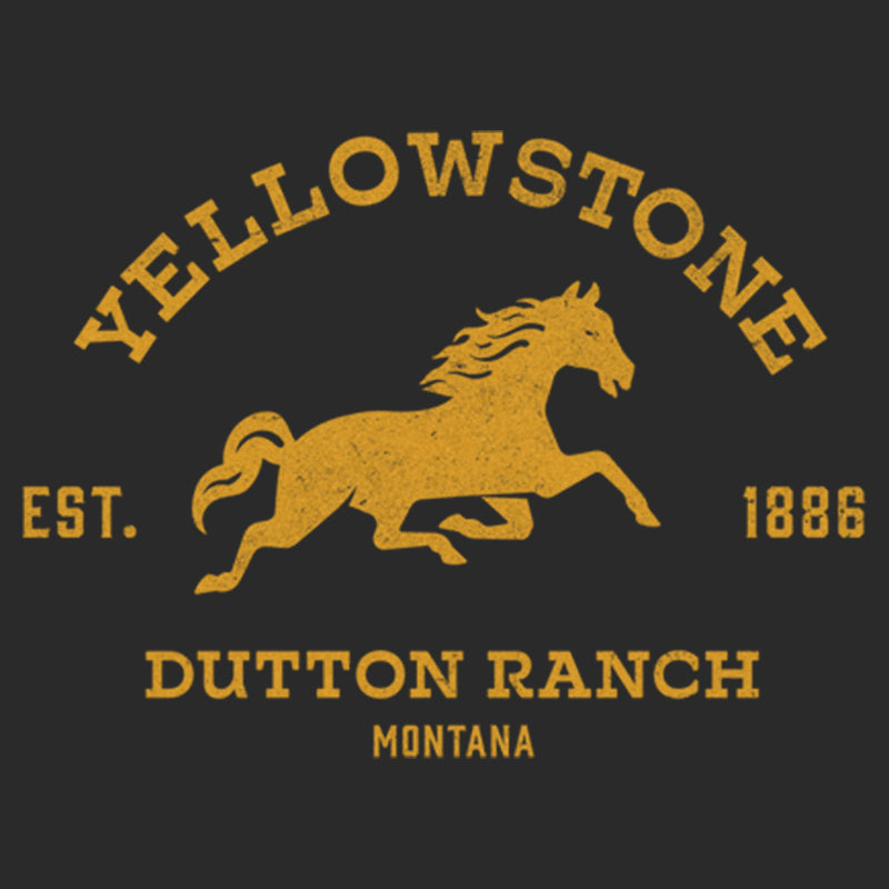 Junior's Yellowstone Dutton Ranch Horse Logo Est. 1886 Sweatshirt