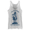 Women's Yellowstone Blue John Dutton Riding Horse on Ranch Racerback Tank Top