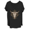 Women's Yellowstone Large Tribal Skull T-Shirt