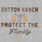 Women's Yellowstone Dutton Ranch 86 Protect the Family T-Shirt