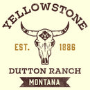 Men's Yellowstone Est. 1886 Dutton Ranch Montana T-Shirt