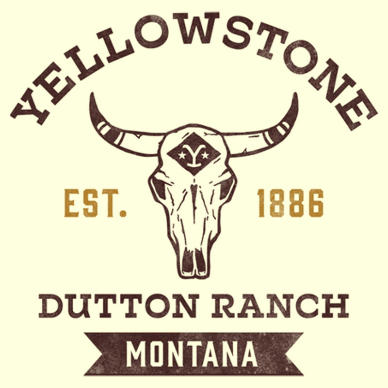 Men's Yellowstone Est. 1886 Dutton Ranch Montana T-Shirt