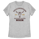 Women's Yellowstone Est. 1886 Dutton Ranch Montana T-Shirt