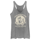 Women's Yellowstone John Dutton Ranch Montana Racerback Tank Top