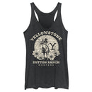 Women's Yellowstone John Dutton Ranch Montana Racerback Tank Top