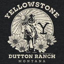 Women's Yellowstone John Dutton Ranch Montana Racerback Tank Top