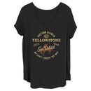 Women's Yellowstone Dutton Ranch So Wild ESTD. 1886 T-Shirt