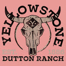 Junior's Yellowstone Cow Skull Dutton Ranch Est. 1886 Sweatshirt