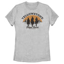 Women's Yellowstone Riders Of Dutton Ranch Silhouette T-Shirt