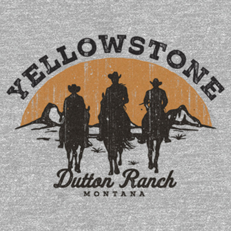 Women's Yellowstone Riders Of Dutton Ranch Silhouette T-Shirt