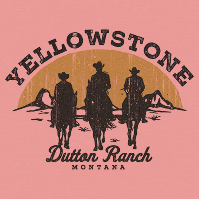 Junior's Yellowstone Riders Of Dutton Ranch Silhouette Sweatshirt