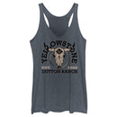 Women's Yellowstone Cow Skull Dutton Ranch Racerback Tank Top