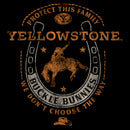 Women's Yellowstone Protect This Family Buckle Bunnies T-Shirt