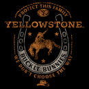 Men's Yellowstone Protect This Family Buckle Bunnies T-Shirt