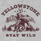 Women's Yellowstone Distressed Stay Wild T-Shirt